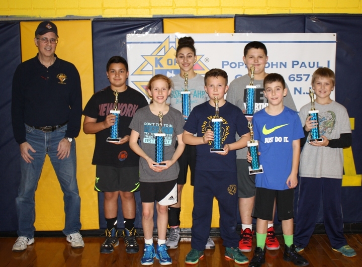 Knights of Columbus - Basketball Free-Throw Shooting Contest Winners